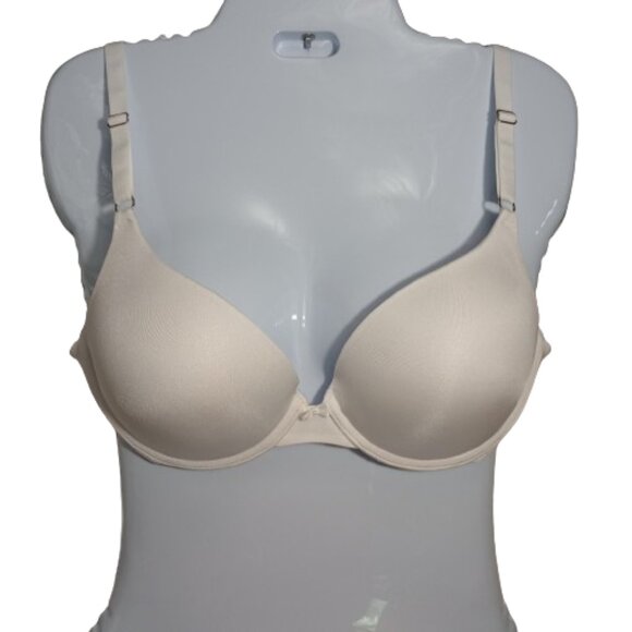Vanity Fair Ego Boost Add A Size Push Up Underwire Bra in White Size 36C NWOT - Picture 2 of 4